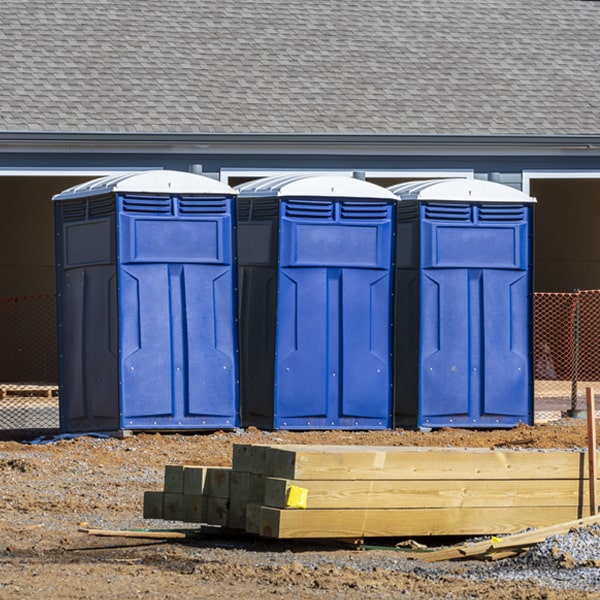 do you offer hand sanitizer dispensers inside the portable toilets in Pioneer CA